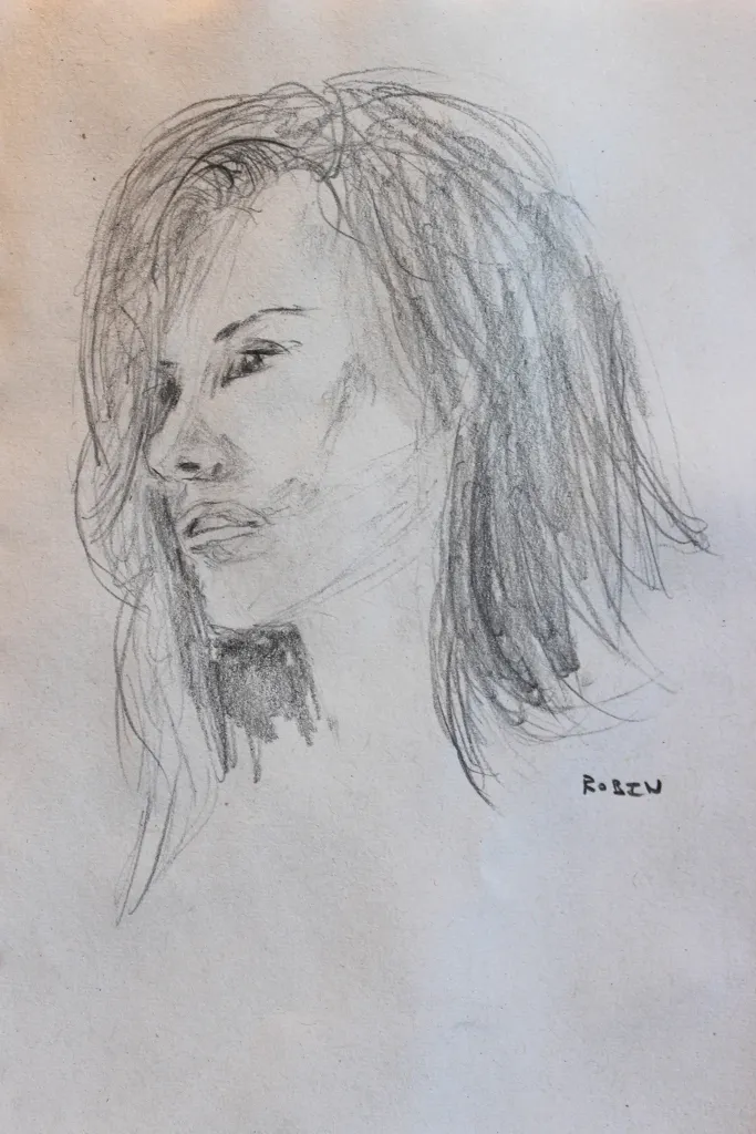 Portrait, sketch