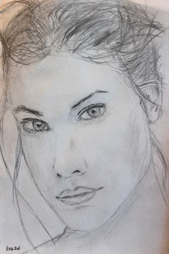 Portrait, sketch