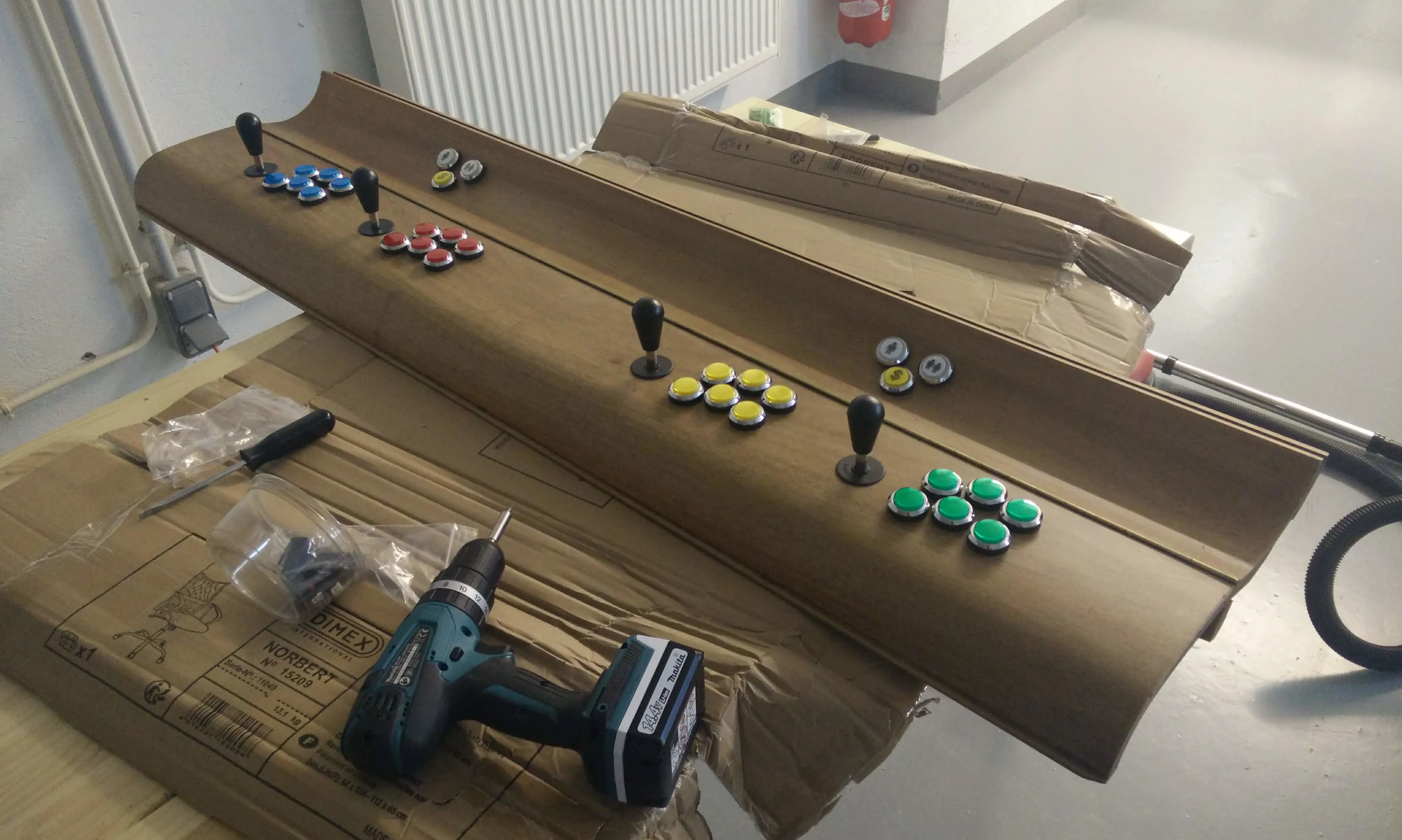 Controls assembly